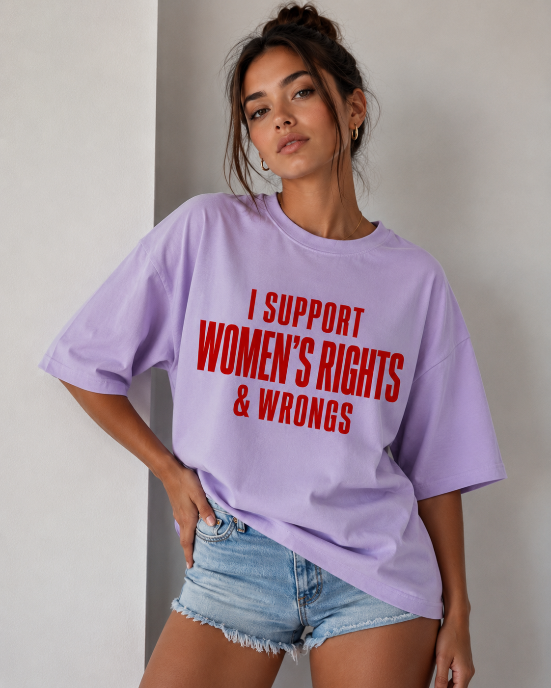 Rights & Wrongs Oversized T-Shirt