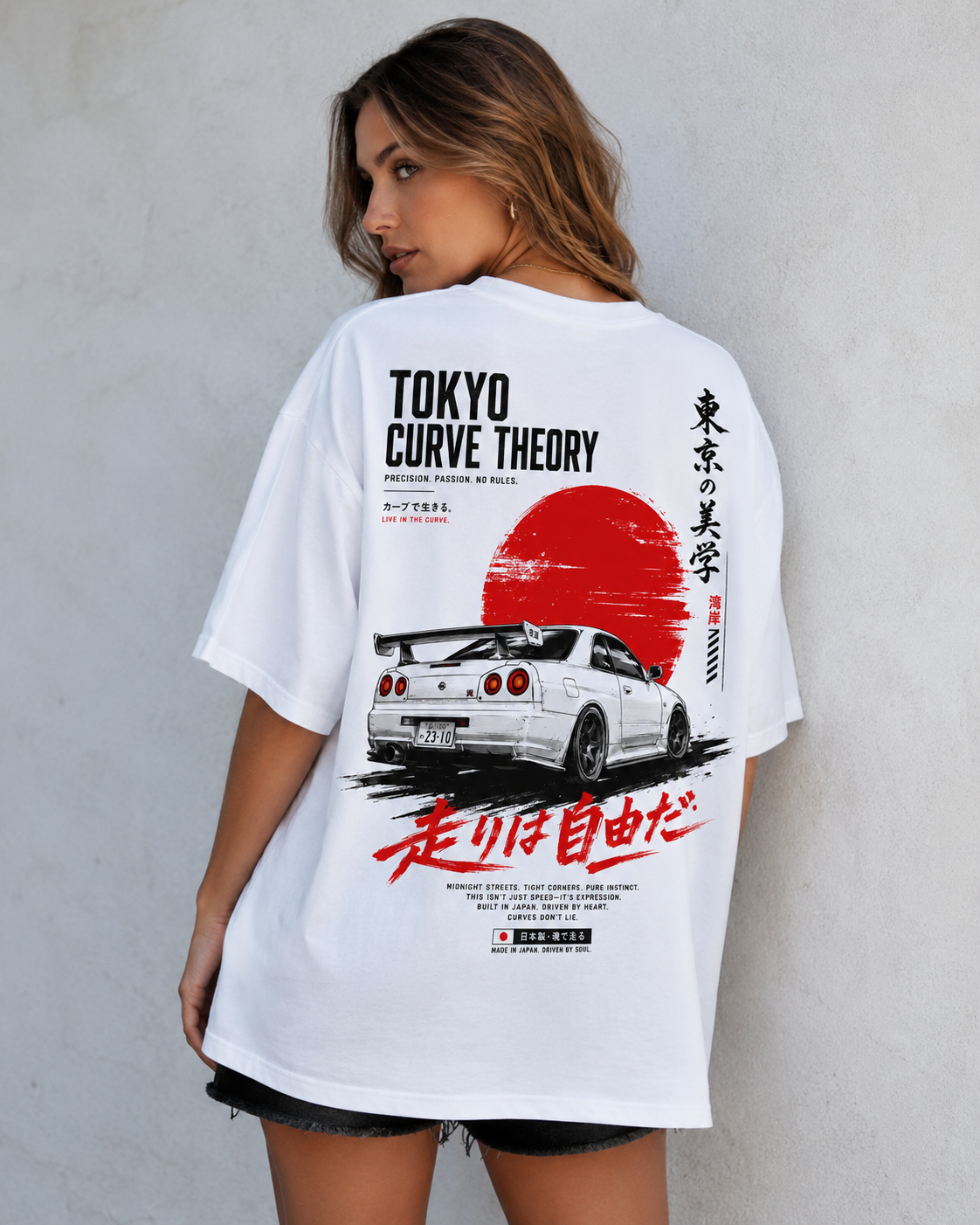 Tokyo Curve Babe Oversized T-Shirt