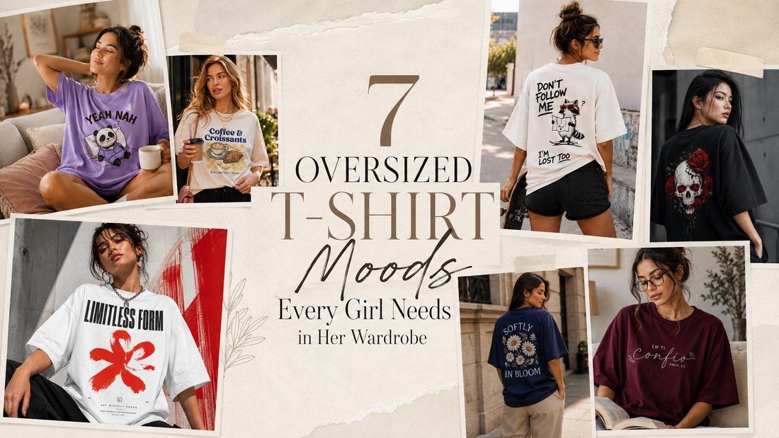 7 Oversized T-Shirt Moods Every Girl Needs in Her Wardrobe