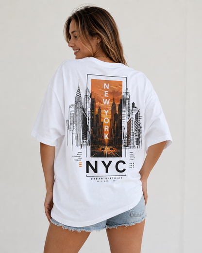 NYC Urban District Oversized T-Shirt