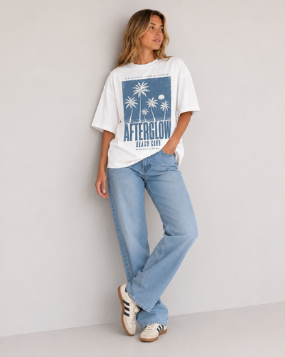 Afterglow Beach Club Oversized T-Shirt