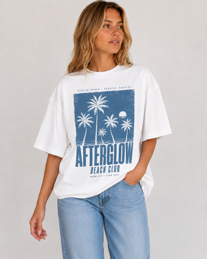 Afterglow Beach Club Oversized T-Shirt