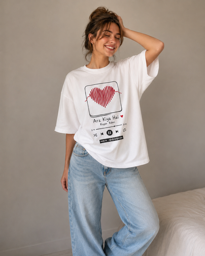 Arz Kiya Hai Oversized T-Shirt