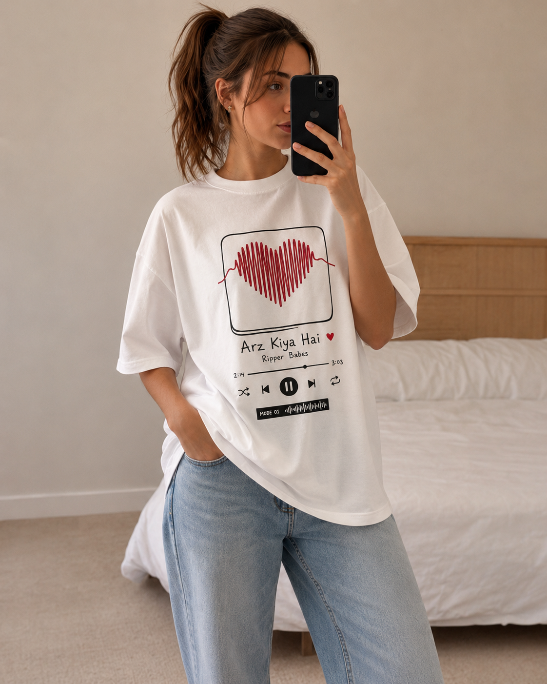 Arz Kiya Hai Oversized T-Shirt