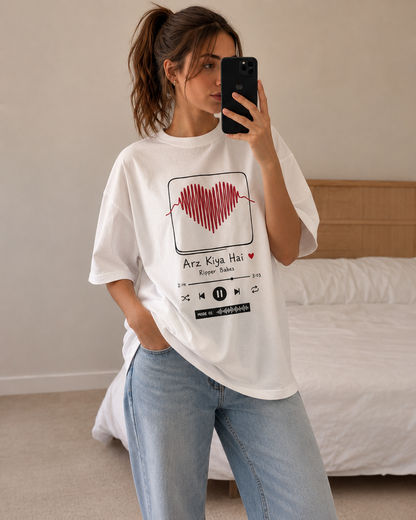 Arz Kiya Hai Oversized T-Shirt