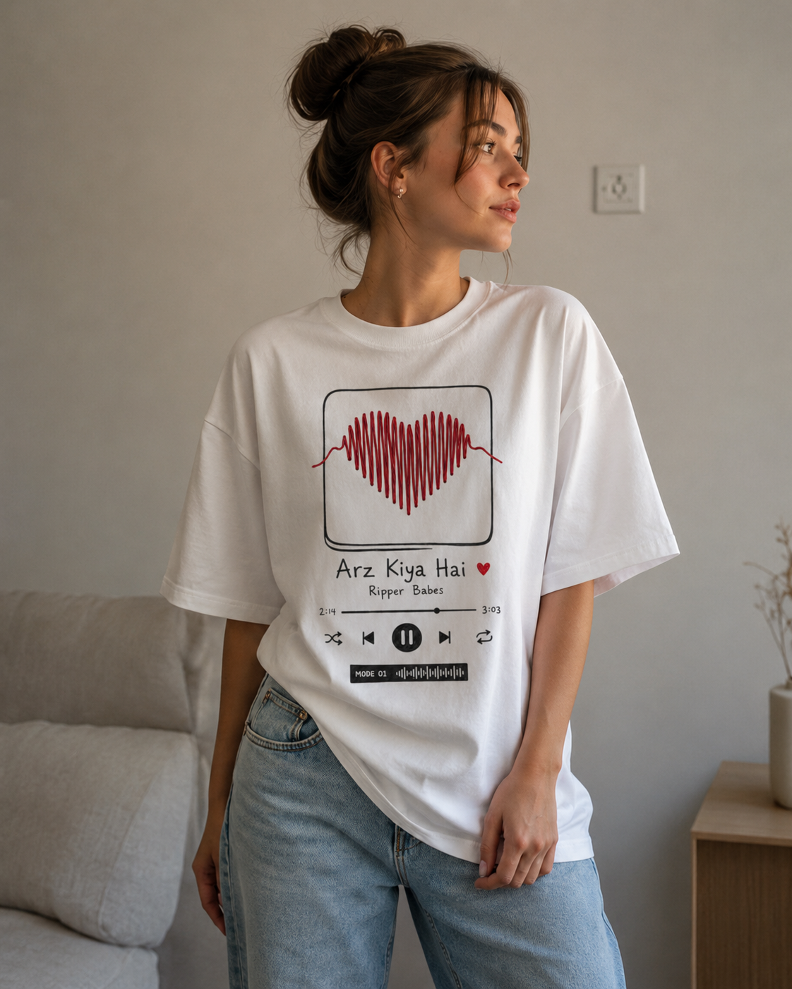 Arz Kiya Hai Oversized T-Shirt