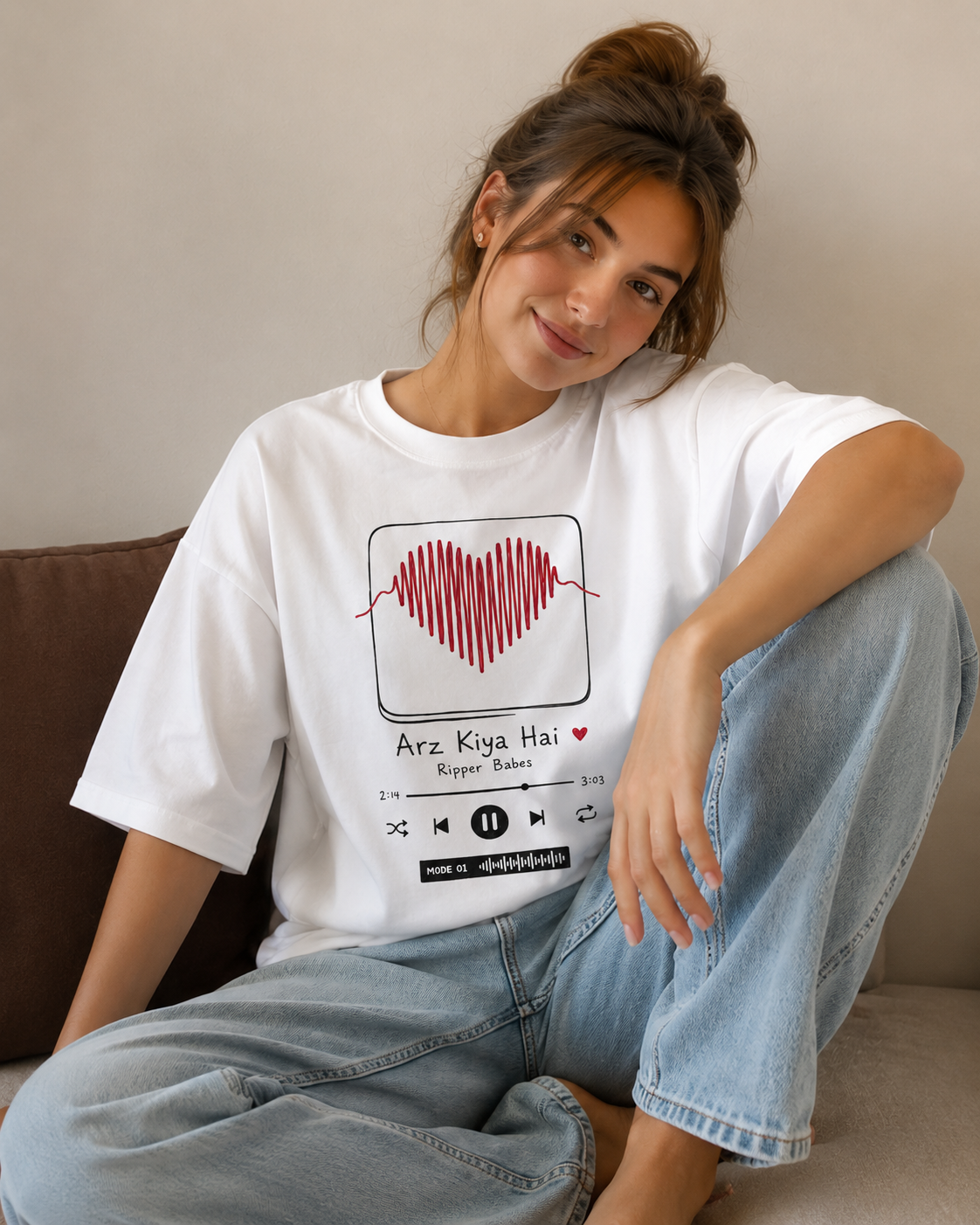 Arz Kiya Hai Oversized T-Shirt