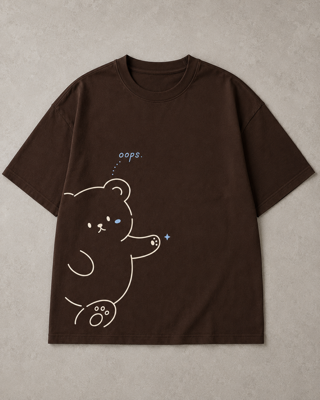 Oops Teddy Oversized T-Shirt