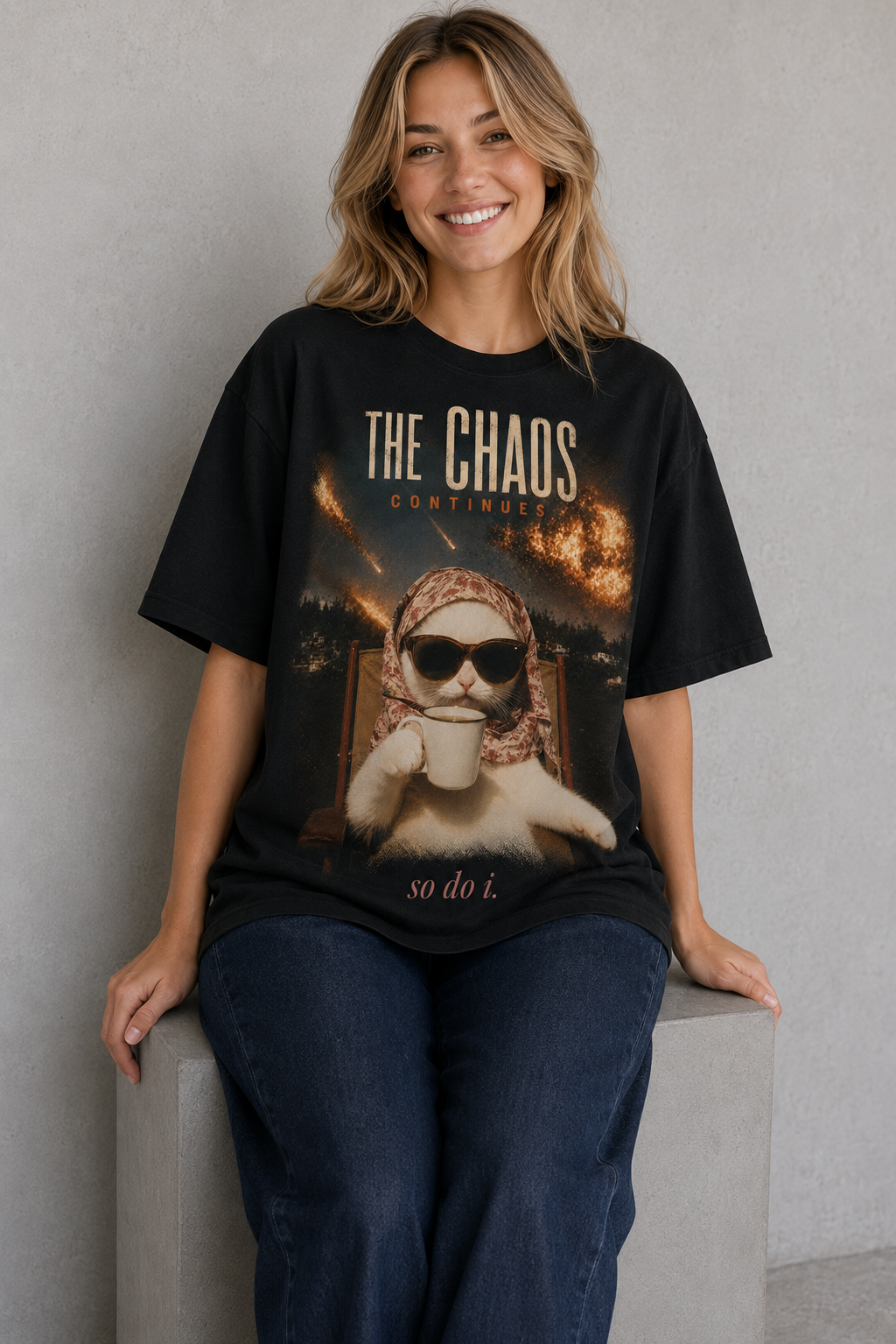 The Chaos Continues Oversized T-Shirt