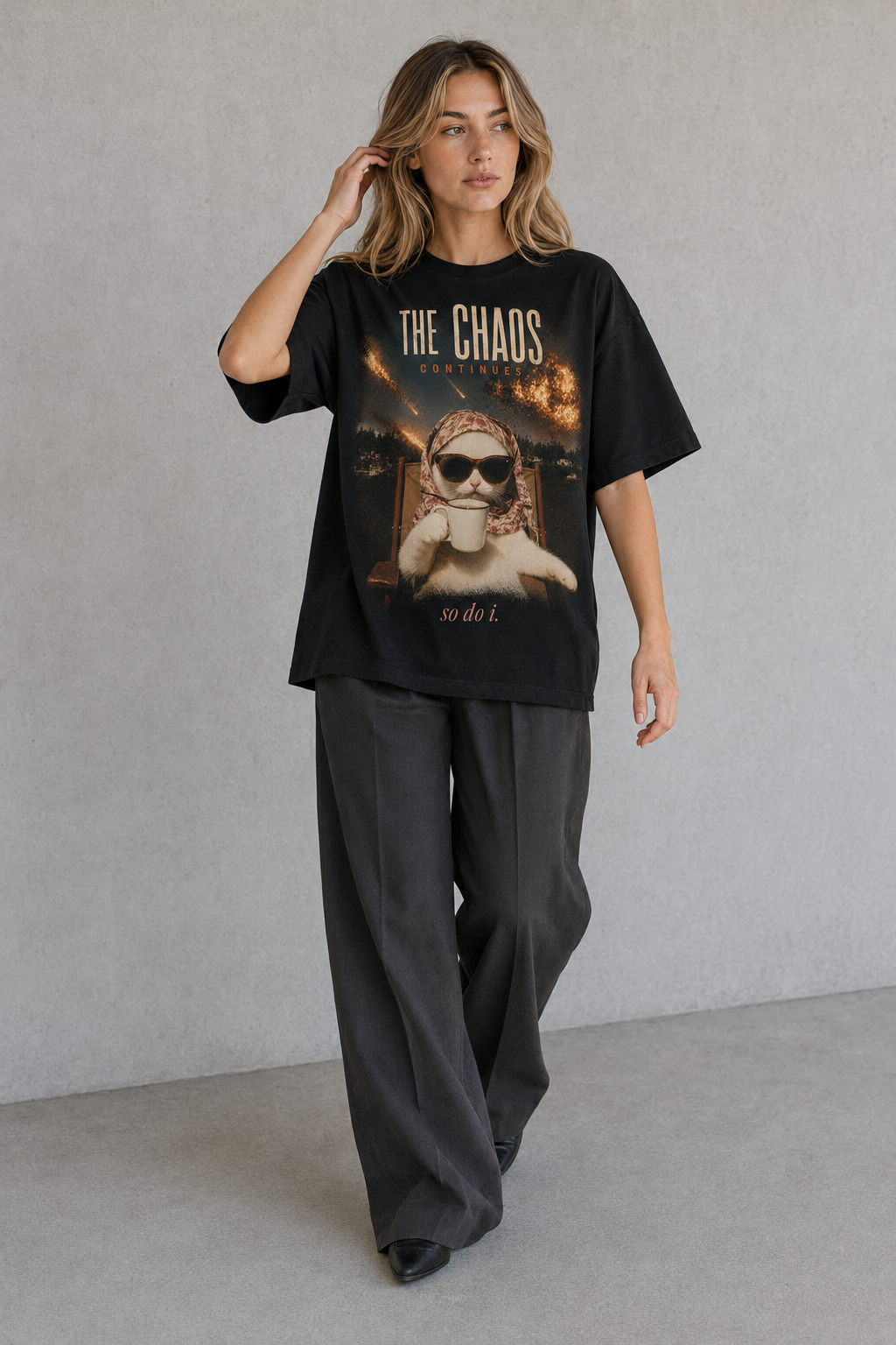 The Chaos Continues Oversized T-Shirt