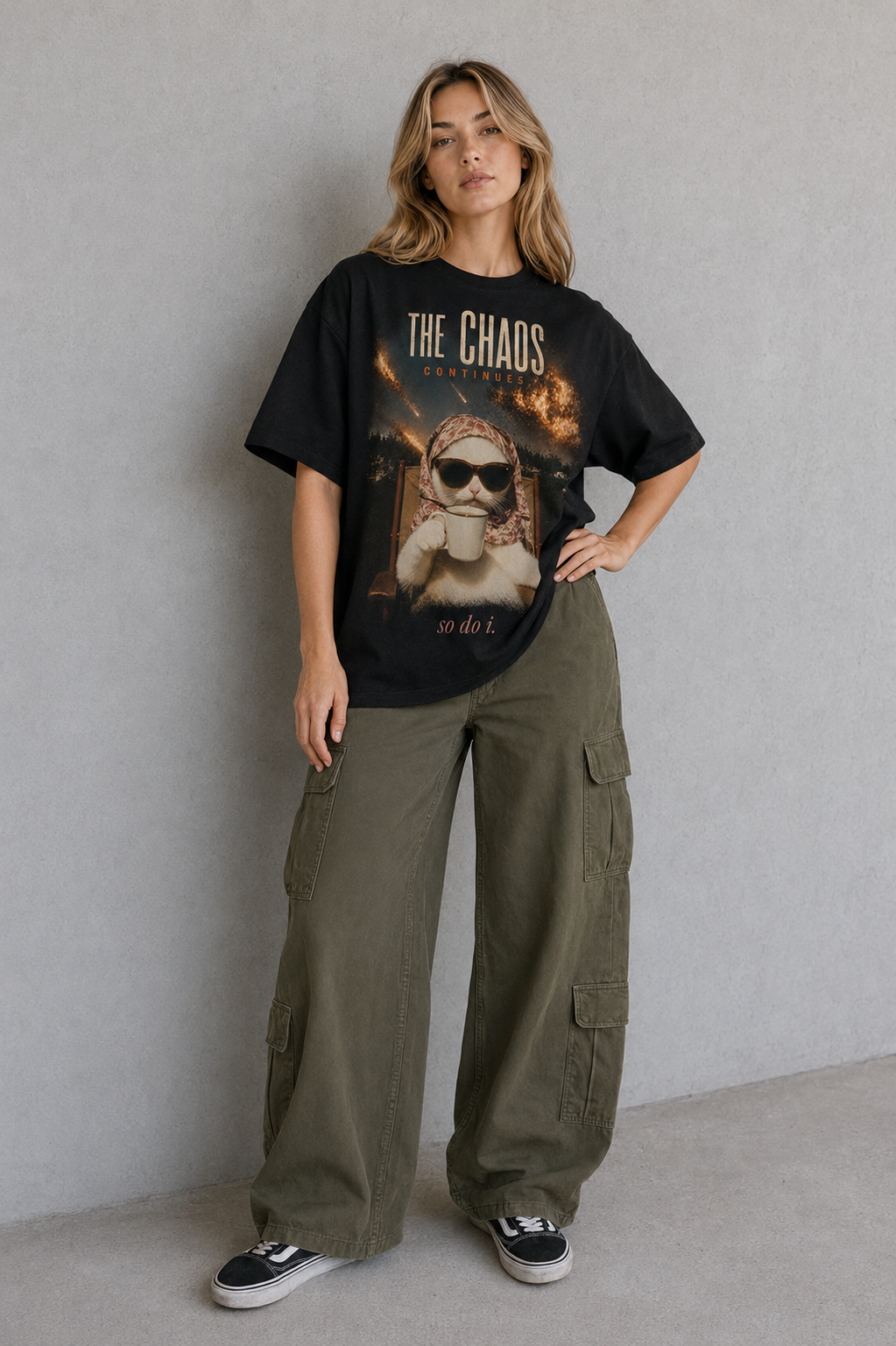 The Chaos Continues Oversized T-Shirt