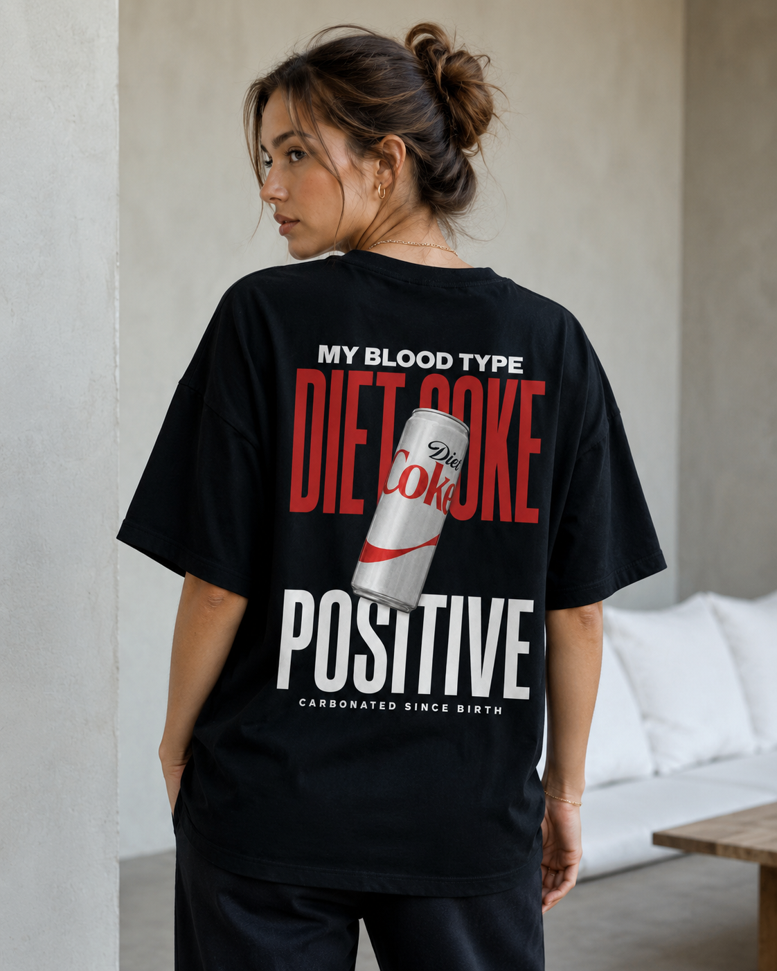 Diet Coke Positive Oversized T-Shirt