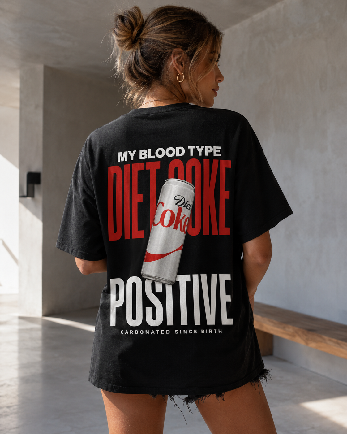Diet Coke Positive Oversized T-Shirt