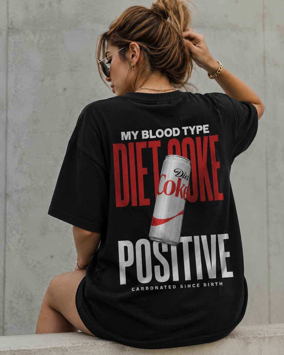 Diet Coke Positive Oversized T-Shirt