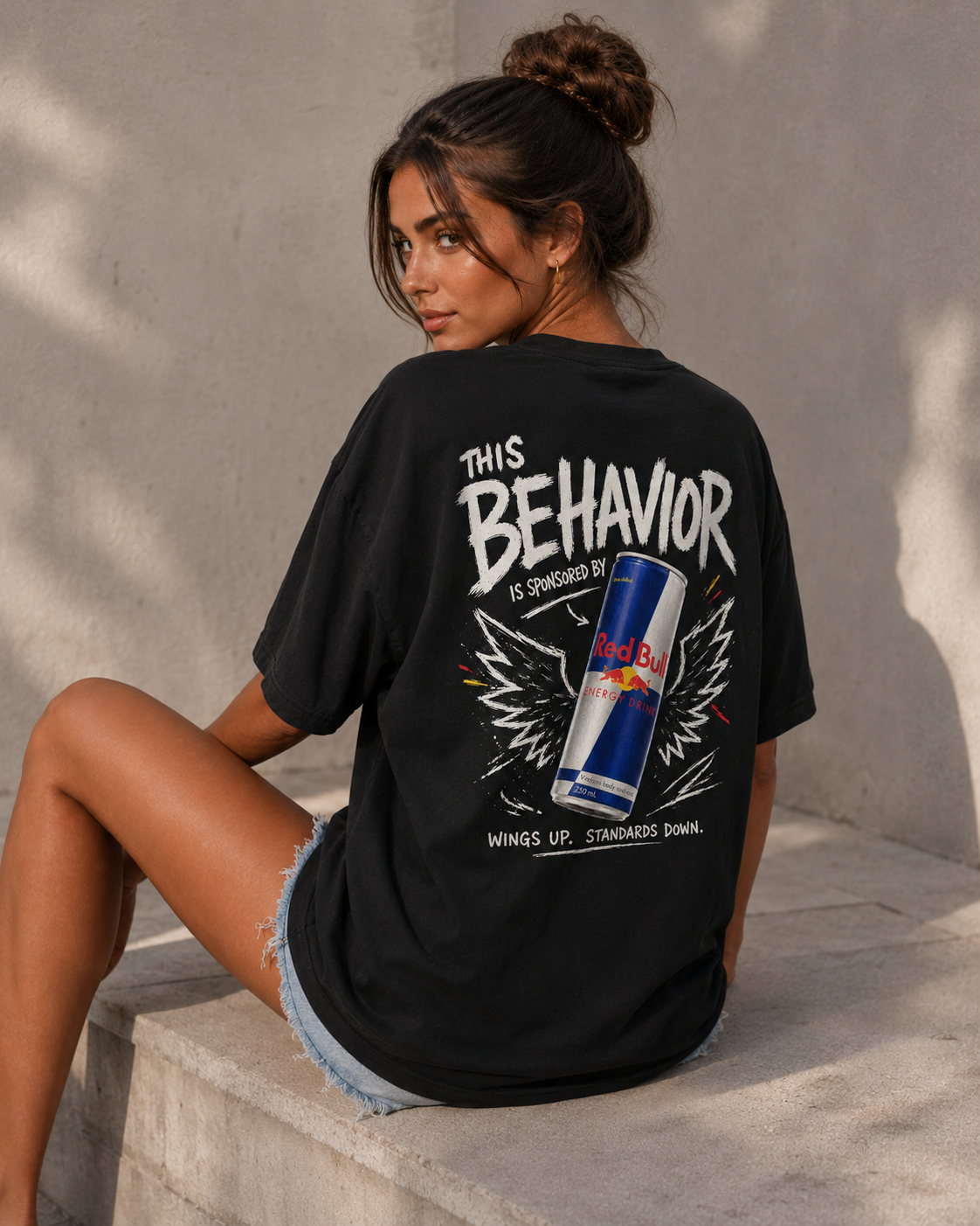 Behavior Sponsored Oversized T-Shirt