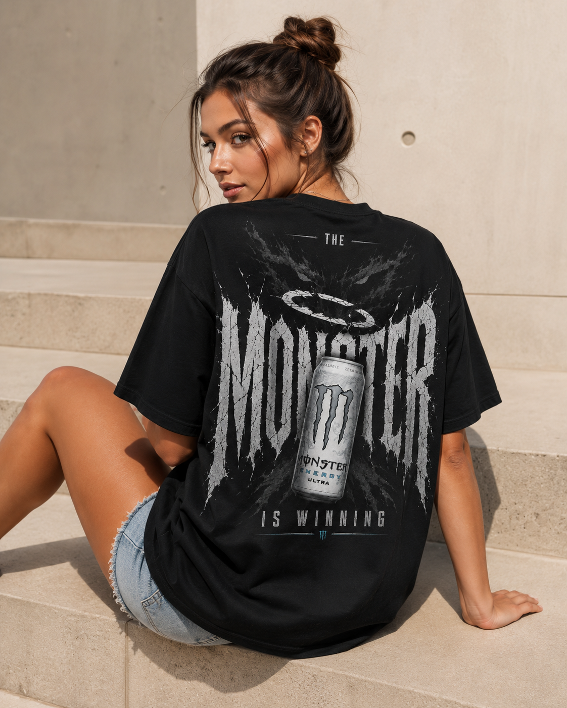 The Energy Is Winning Oversized T-Shirt
