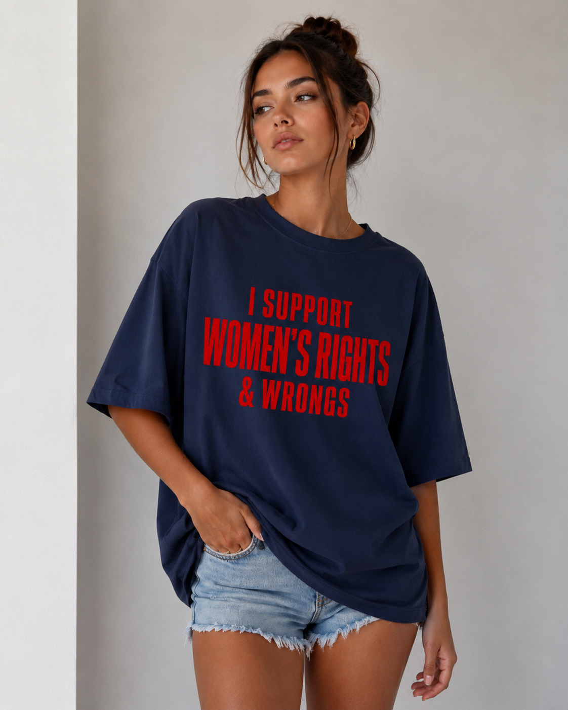 Rights & Wrongs Oversized T-Shirt