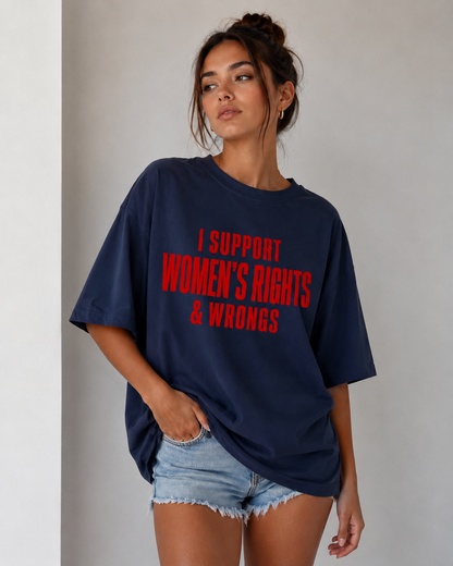 Rights & Wrongs Oversized T-Shirt