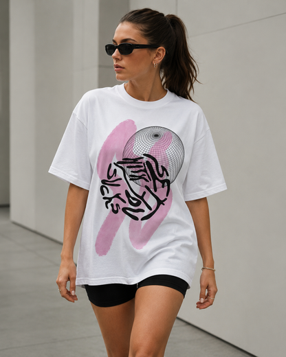 Disco Drift Oversized T-Shirt