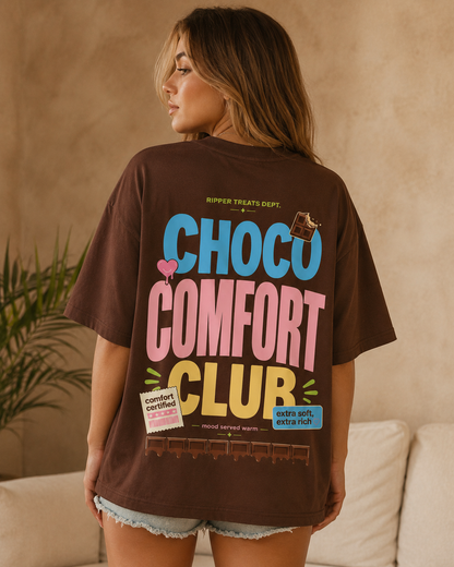 Choco Comfort Club Oversized T-Shirt