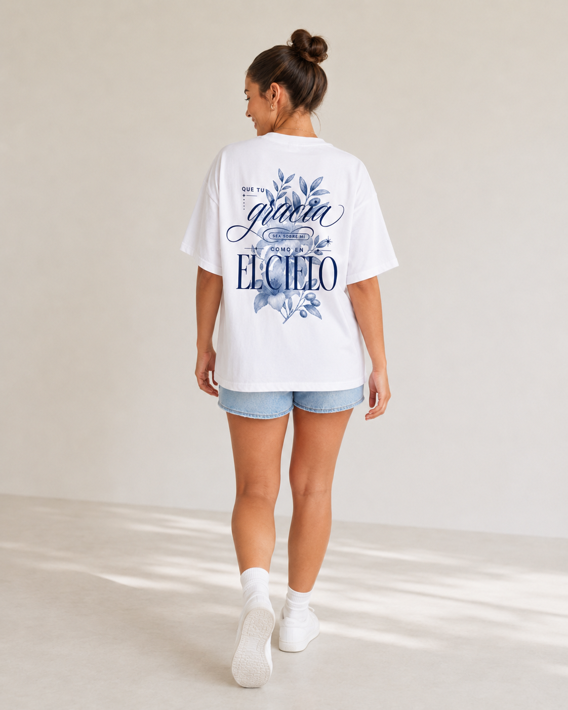 Gracia en el Cielo Oversized T-Shirt
