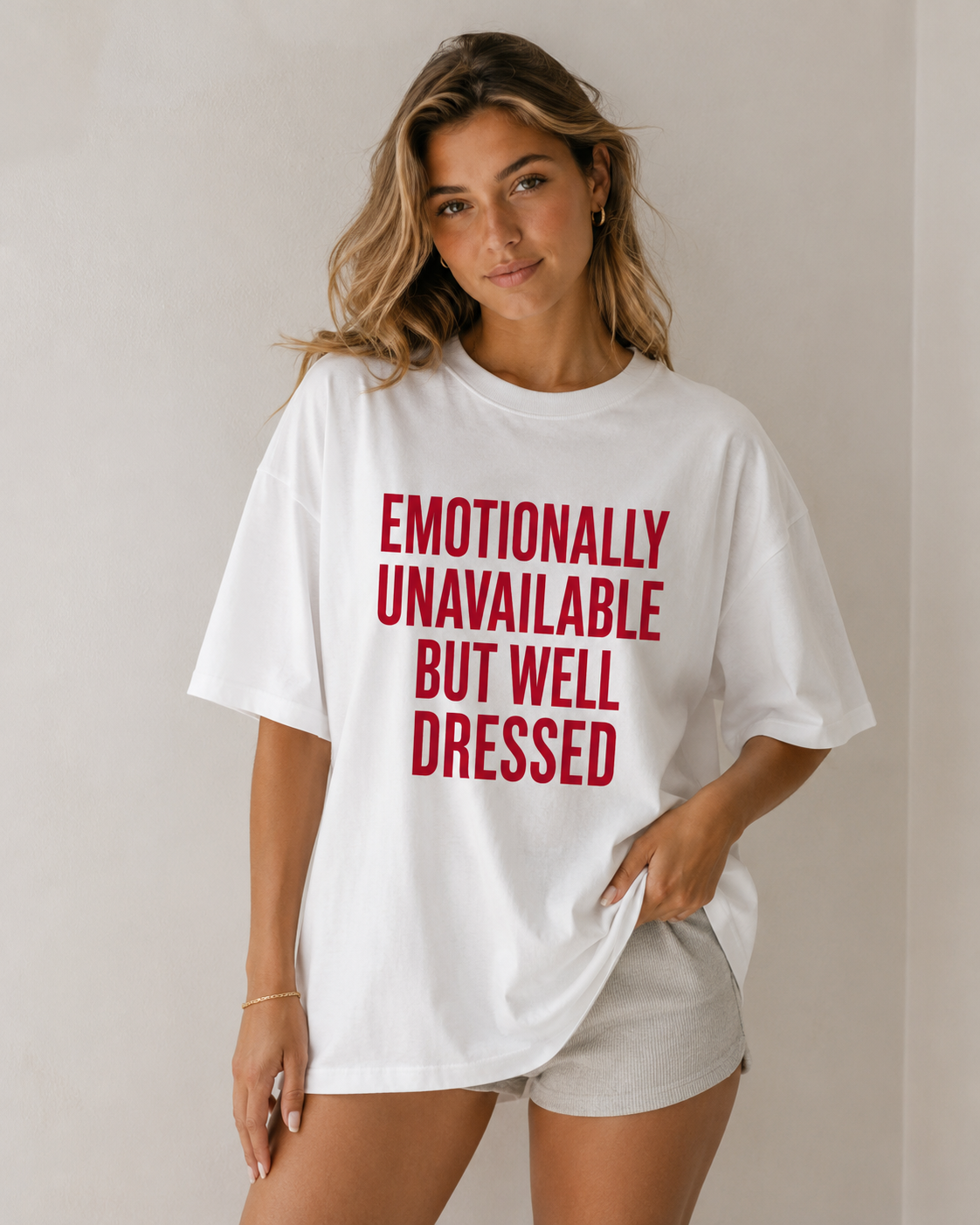 Well Dressed Oversized T-Shirt