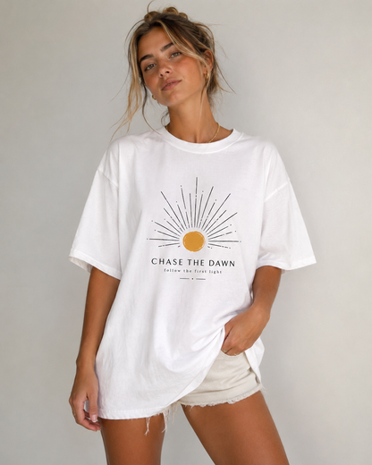 Chase The Dawn Oversized T-Shirt