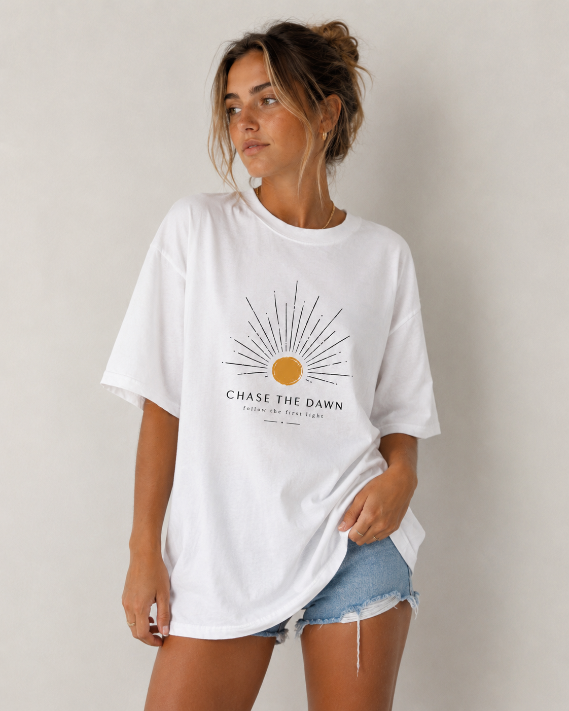 Chase The Dawn Oversized T-Shirt