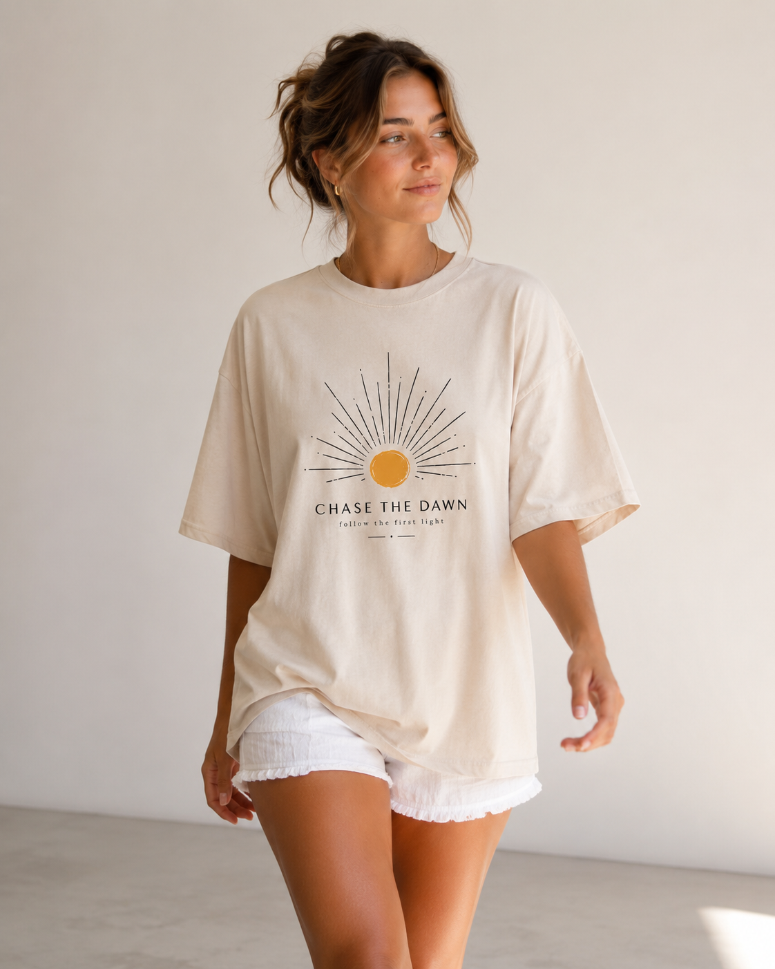 Chase The Dawn Oversized T-Shirt
