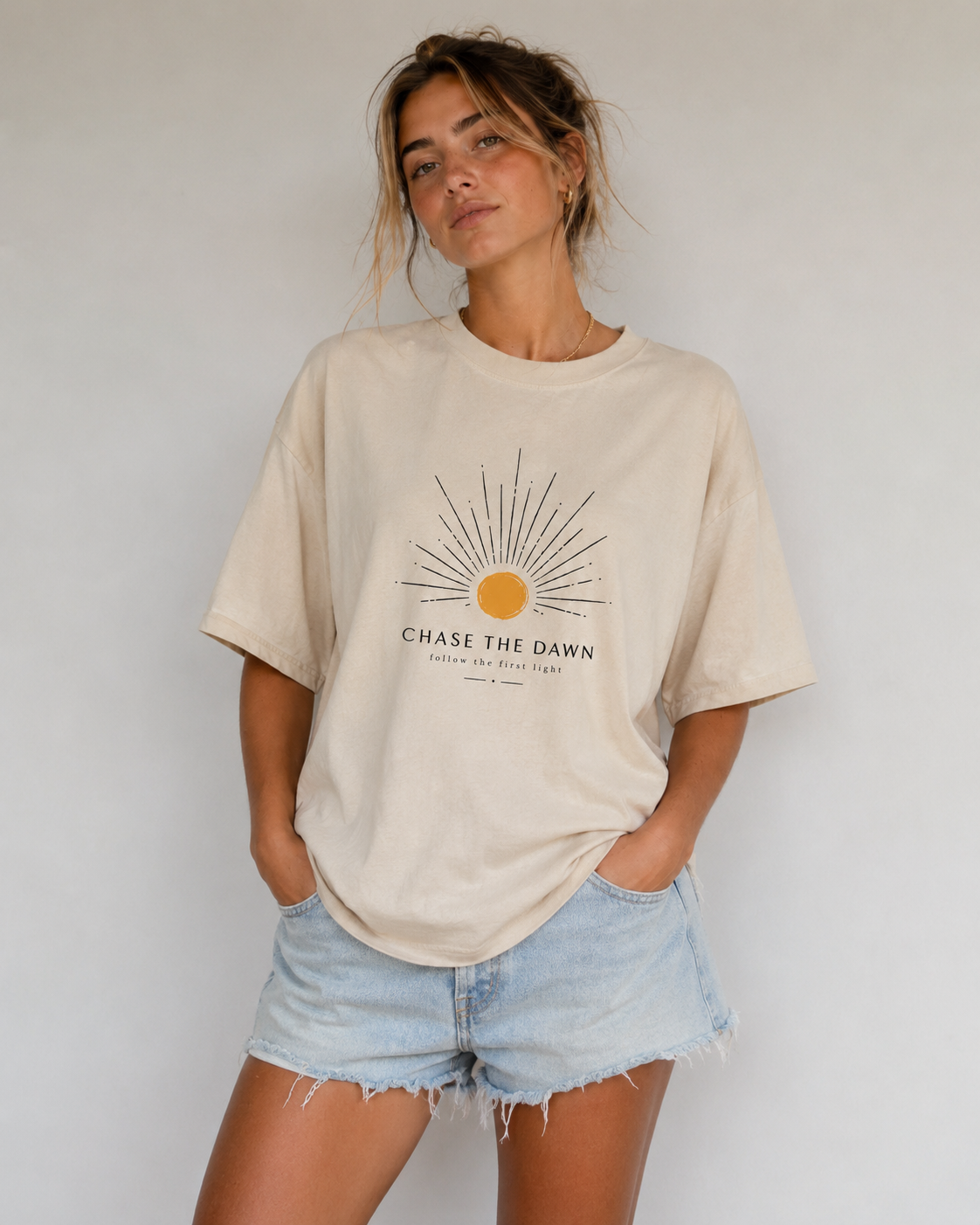Chase The Dawn Oversized T-Shirt
