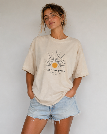 Chase The Dawn Oversized T-Shirt