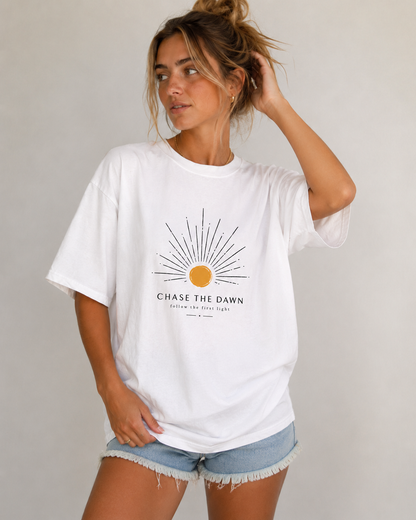Chase The Dawn Oversized T-Shirt