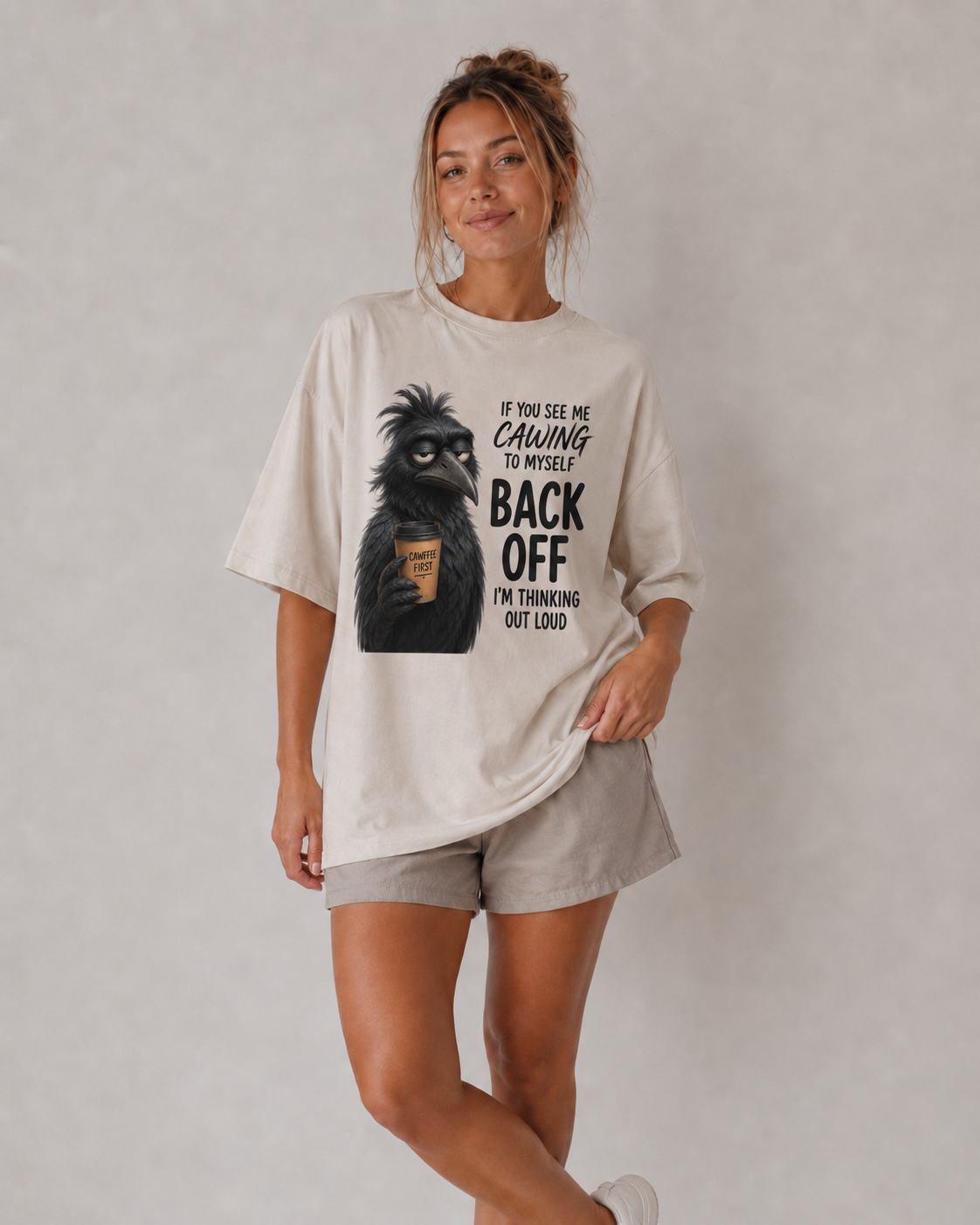 Cawffee First Oversized T-Shirt