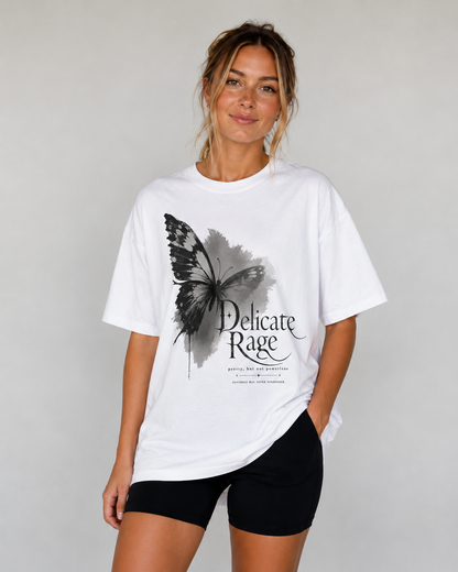 Delicate Rage Oversized T-Shirt