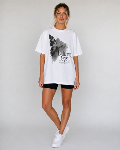 Delicate Rage Oversized T-Shirt
