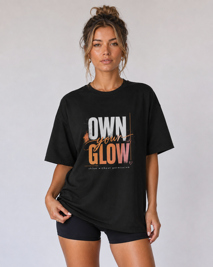 Own Your Glow Oversized T-Shirt