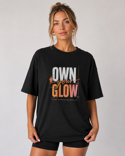 Own Your Glow Oversized T-Shirt