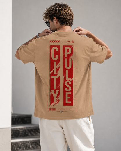 City Pulse Men’s Oversized T-Shirt