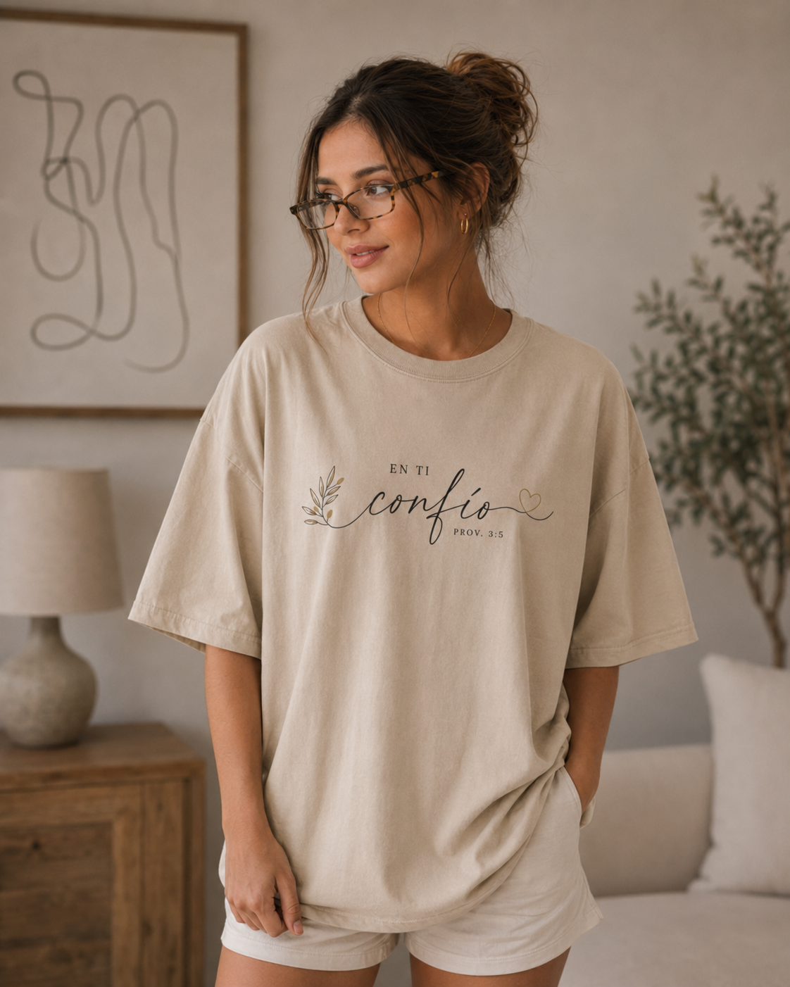 Confío Babe Oversized T-Shirt