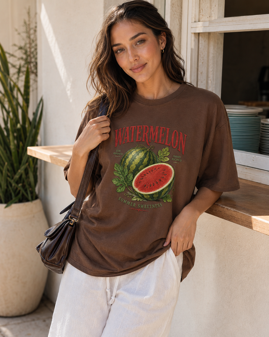 Watermelon Babe Oversized T-Shirt