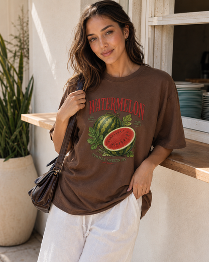 Watermelon Babe Oversized T-Shirt