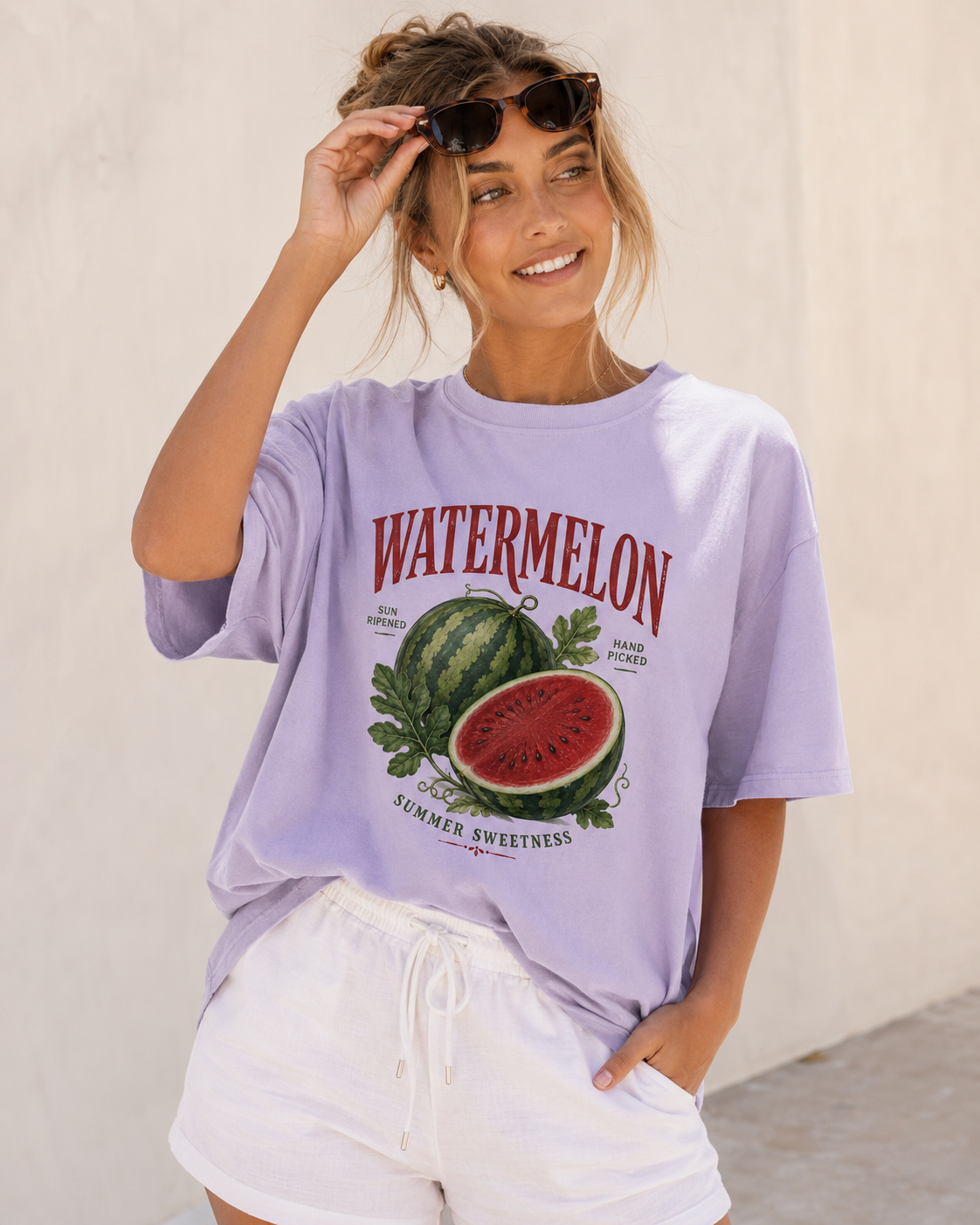 Watermelon Babe Oversized T-Shirt