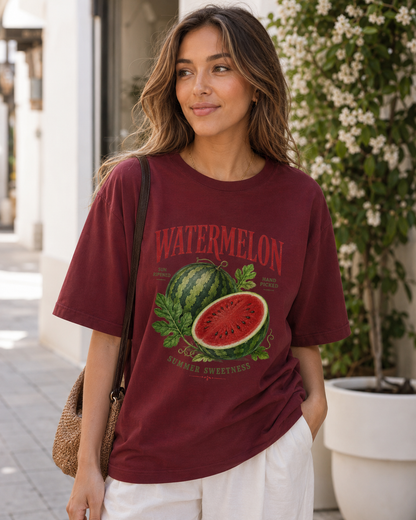 Watermelon Babe Oversized T-Shirt