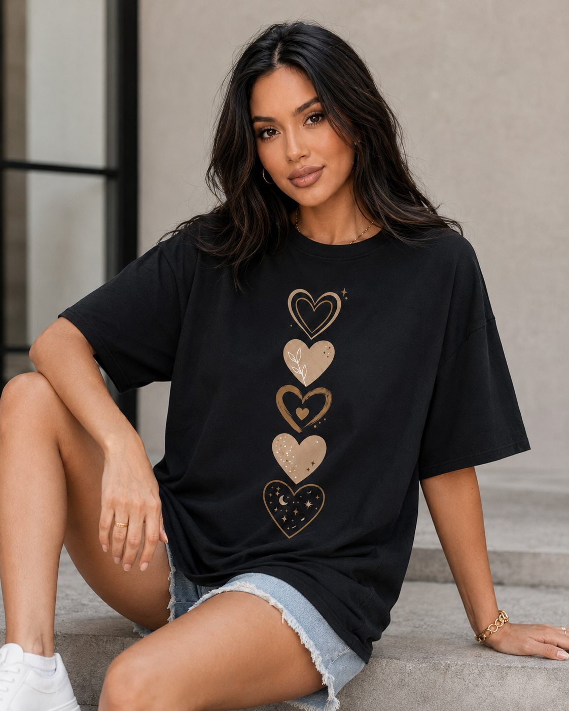 Heartline Babe Oversized T-Shirt