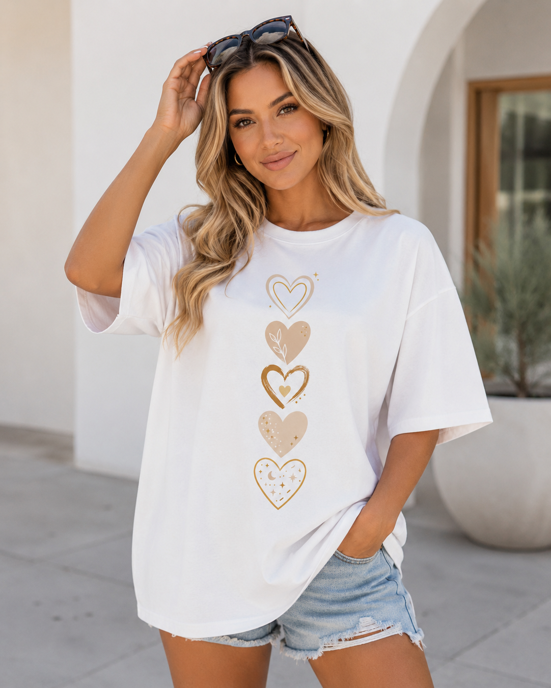 Heartline Babe Oversized T-Shirt