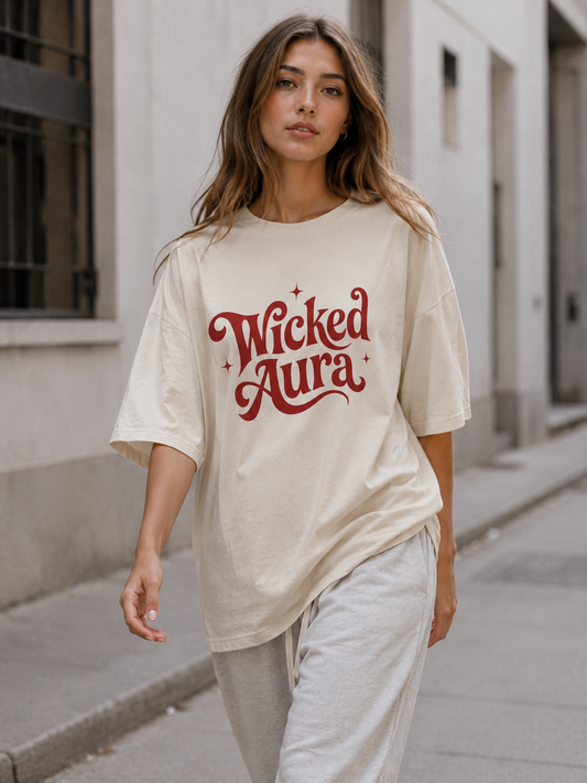 Wicked Aura Babe Oversized T-Shirt