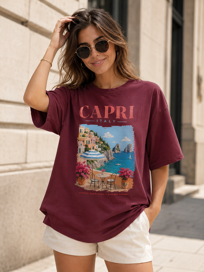 Capri Daydream Babe Oversized T-Shirt
