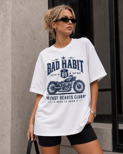 Bad Habit Babe Oversized T-Shirt
