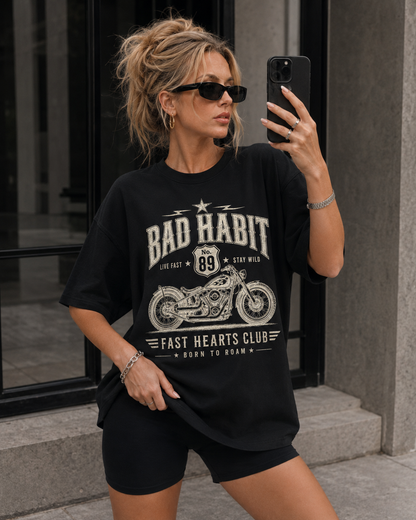 Bad Habit Babe Oversized T-Shirt