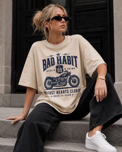 Bad Habit Babe Oversized T-Shirt
